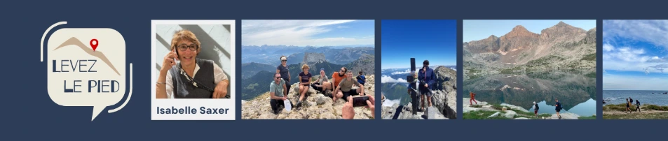 AU PIED LEVE avec Isabelle Saxer